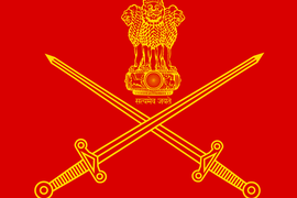 Ceremonial flag of the Indian Army