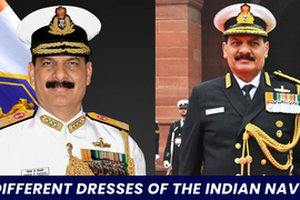Different Dresses of the Indian Navy