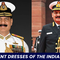 Different Dresses of the Indian Navy