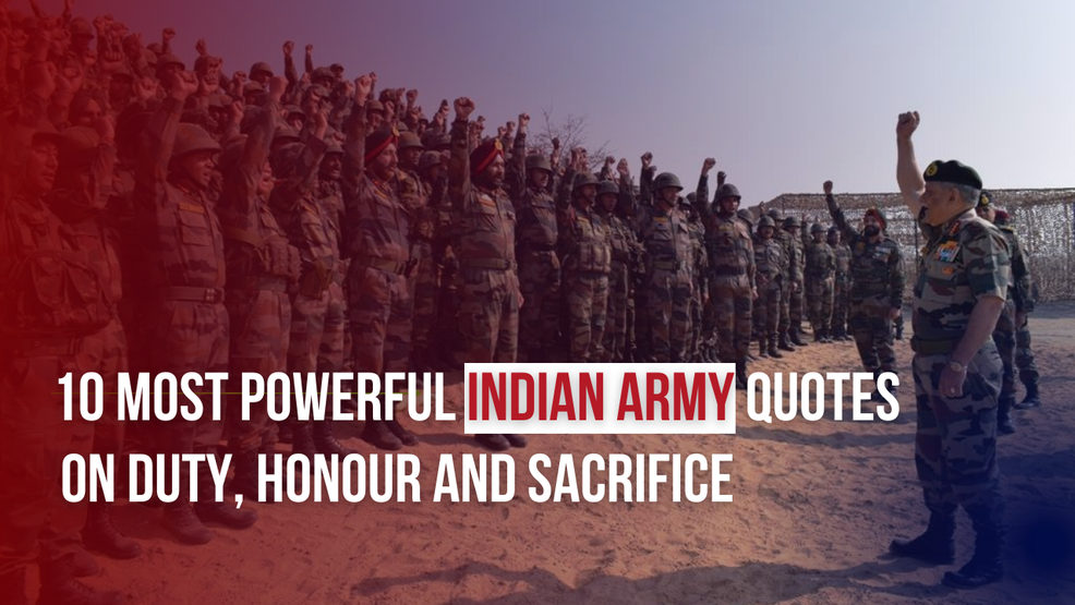 Indian Army Quotes