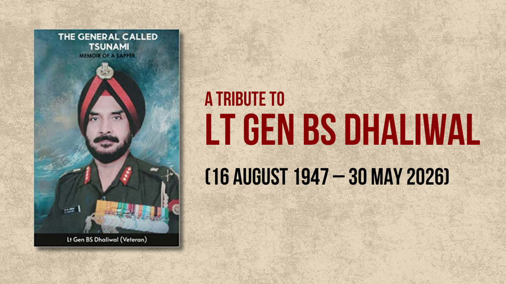 A Tribute to Lt Gen BS Dhaliwal