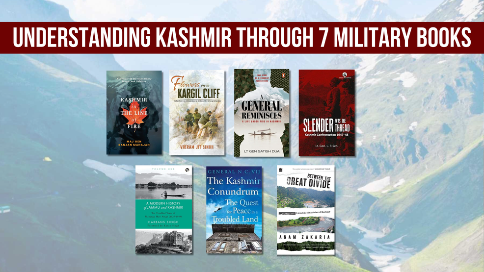 Kashmir Through 7 Military Books