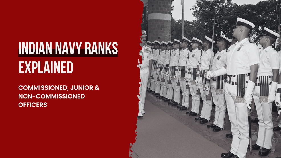 Indian Navy Ranks Explained