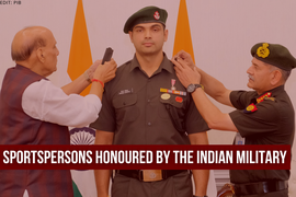 Sportspersons Honoured by the Indian Military