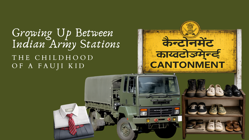 Growing Up Between Indian Army Stations