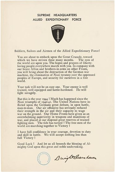 Eisenhower order