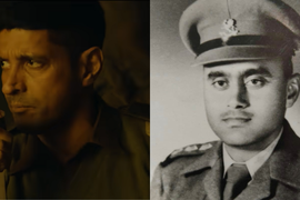 Farhan Akhtar as Major Shaitan Singh Bhati_ PVC_ in 120 Bahadur