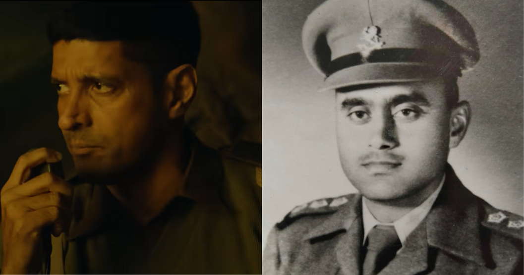 Farhan Akhtar as Major Shaitan Singh Bhati_ PVC_ in 120 Bahadur