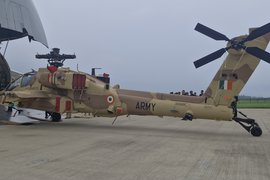 Apache AH-64E Attack Helicopter [Image Credit : ADG PI - INDIAN ARMY]