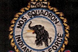 No. 5 Squadron Crest belonging to late Air Marshal W R Dani. Credits: BharatRakshak