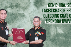 Gen Dhiraj Seth Takes Charge as 31st Chief of Army Staff