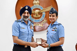 Meet IAF’s First Woman CAT-A Qualified Flying Instructor Sqn Ldr Saanya
