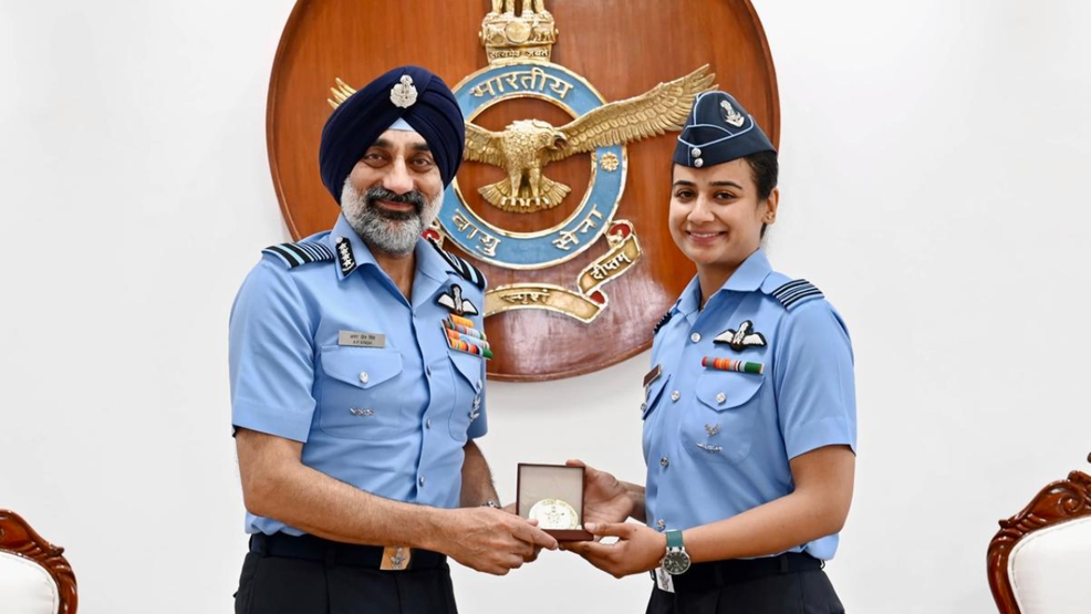 Meet IAF’s First Woman CAT-A Qualified Flying Instructor Sqn Ldr Saanya