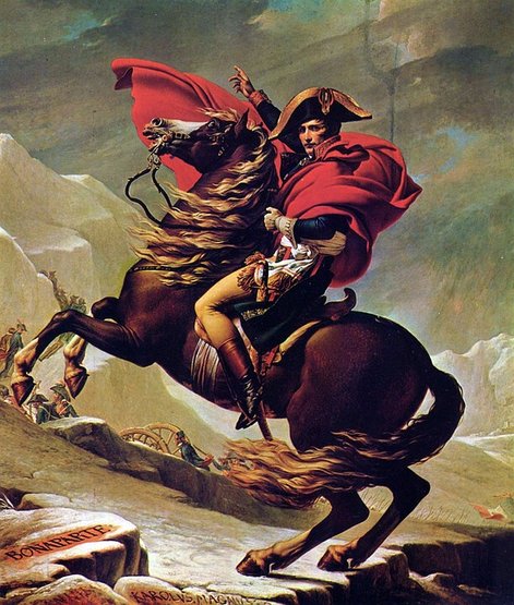 Napolean on a horse (courtesy: Pixabay free images)