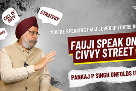 Unfolding Fauji Speak on Civvy Street with Pankaj P Singh