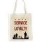 Service and Loyalty CRPF Tote Bag