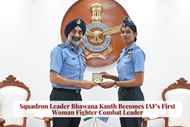 Squadron Leader Bhawana Kanth Becomes IAF-39's First Woman Fighter Combat Leader