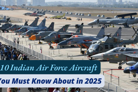 Top 10 Indian Air Force Aircraft [Image credit: https://contrail.in/bengaluru-set-to-host-aero-india-2025-from-feb-10-to-14]