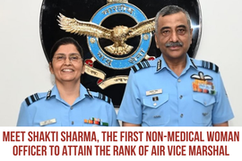 First Non-Medical Woman Officer