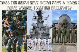 Indian Navy, Indian Army & Indian Air Force