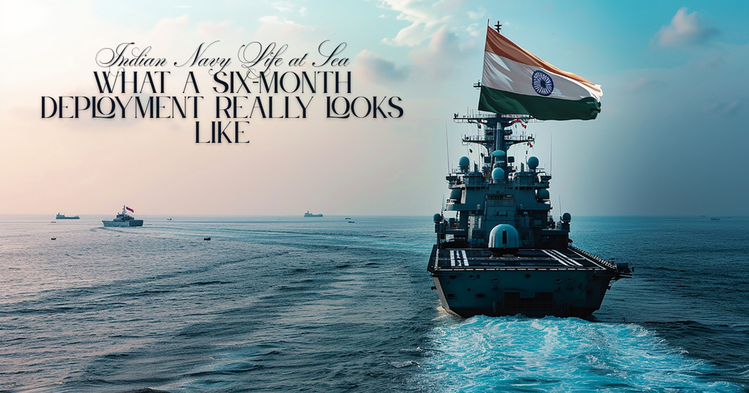 Indian Navy Life at Sea