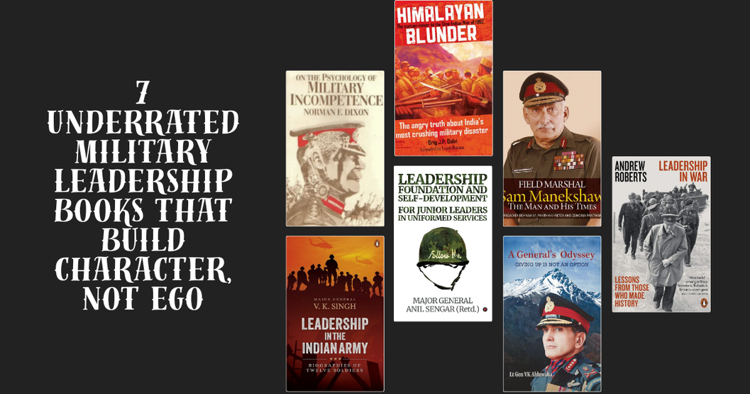 7 Underrated Military Leadership Books
