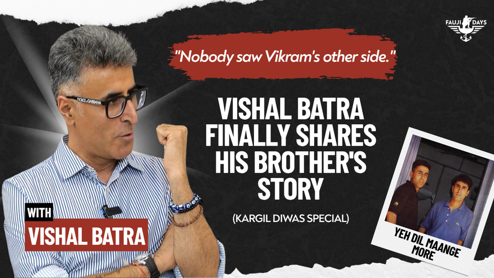 Capt Vikram Batra's Untold Story By His Twin Vishal Batra | Yeh Dil Maange More